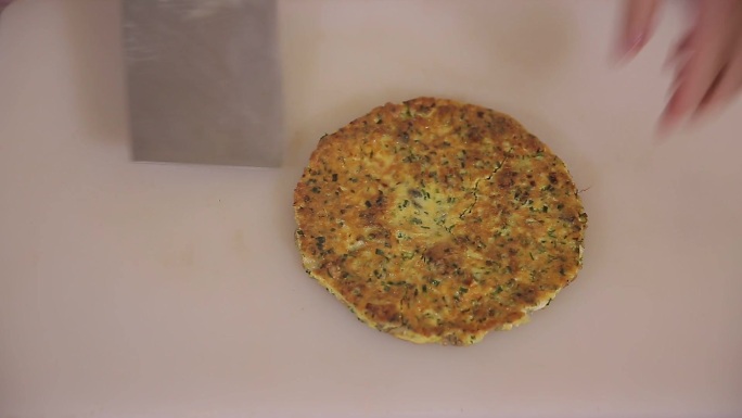 【镜头合集】海鲜煎饼鸡蛋饼  (3)