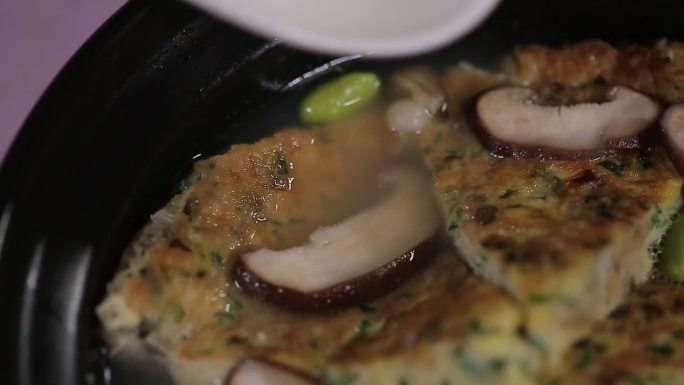 【镜头合集】毛豆蚝烙饼  (1)