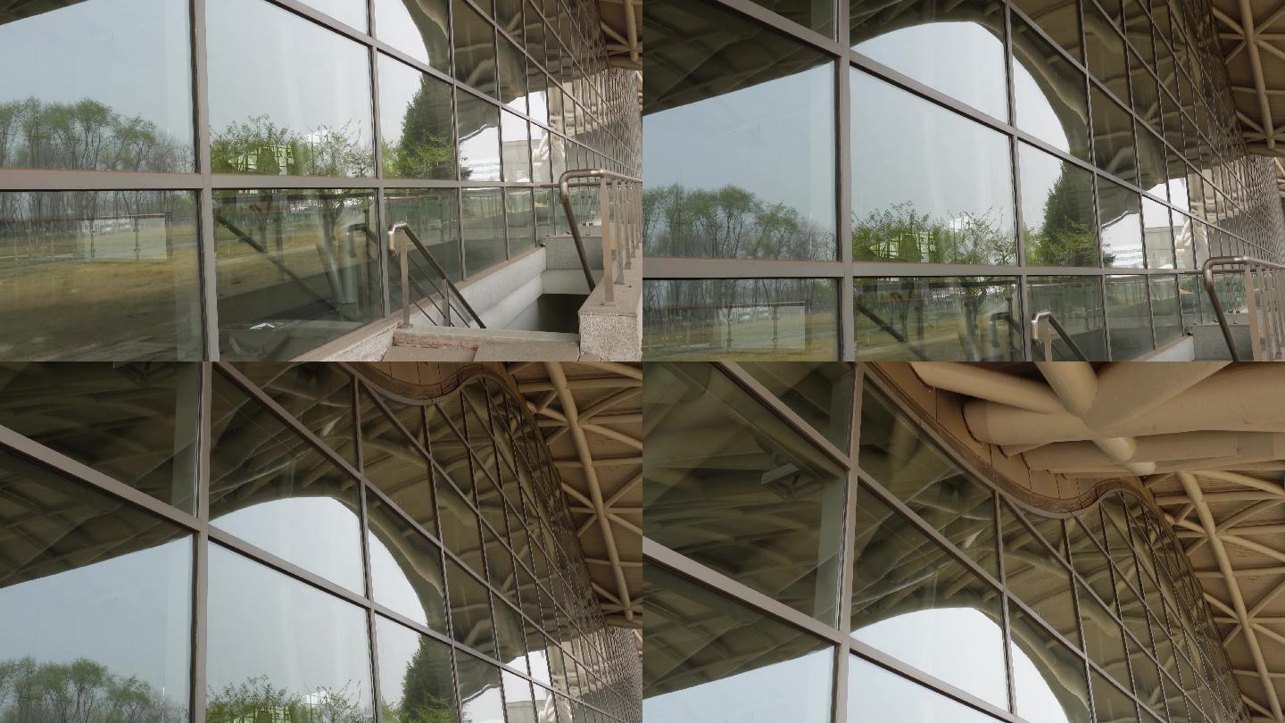 现代建筑设计玻璃墙面钢铁结构 (4)