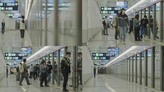 疫情北京上车地铁疫情，地铁站通勤