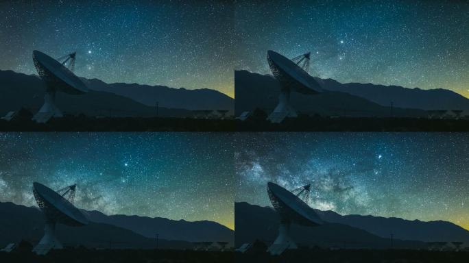射电望远镜对抗上升的银河系