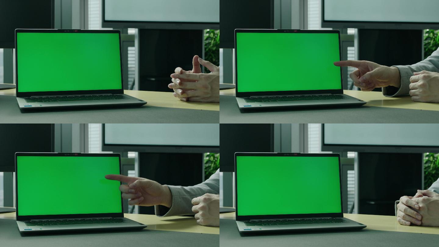 电脑绿屏（可随意替换绿幕内容）