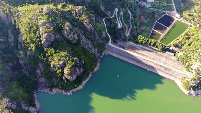 浙江美丽乡村蓝天白云自然生态景观航拍合集