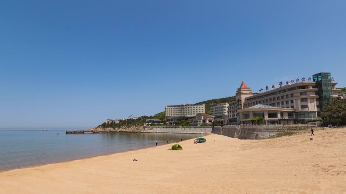 威海金海湾夏季沙滩