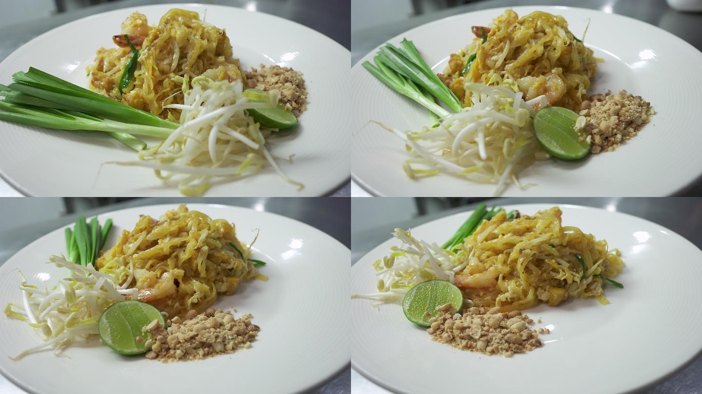 泰国大虾泰式炒面，泰国名菜