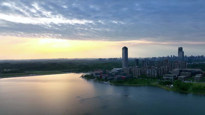 兴隆湖-夕阳