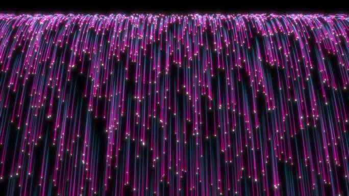 紫光瀑布流