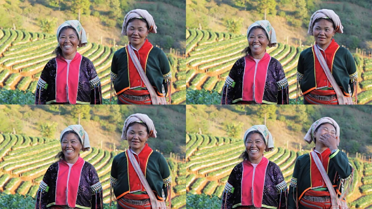 拉祜山部落女子
