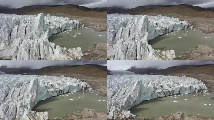 原创 西藏洛扎县岗布40冰川自然风光航拍