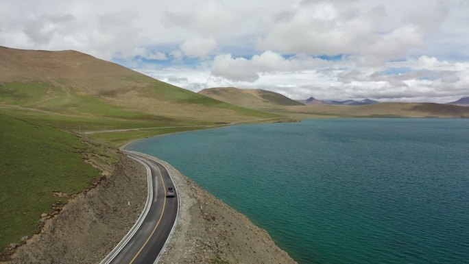 原创 西藏洛扎县普莫雍错公路旅行自然风光