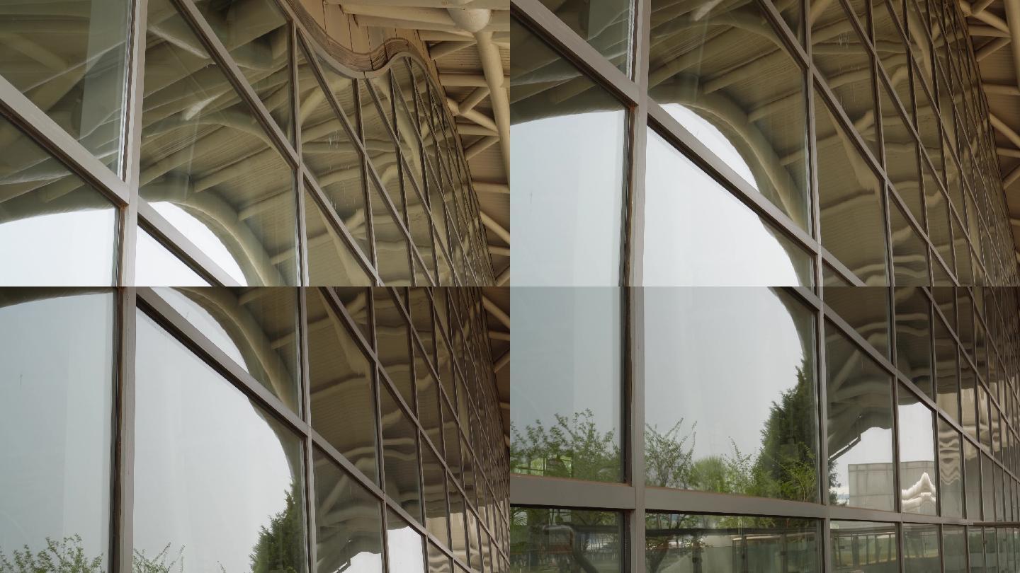 现代建筑设计玻璃墙面钢铁结构 (5)