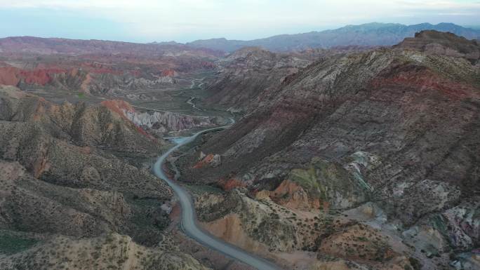 火星地貌延伸公路