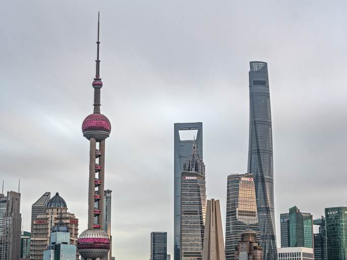上海陆家嘴延时