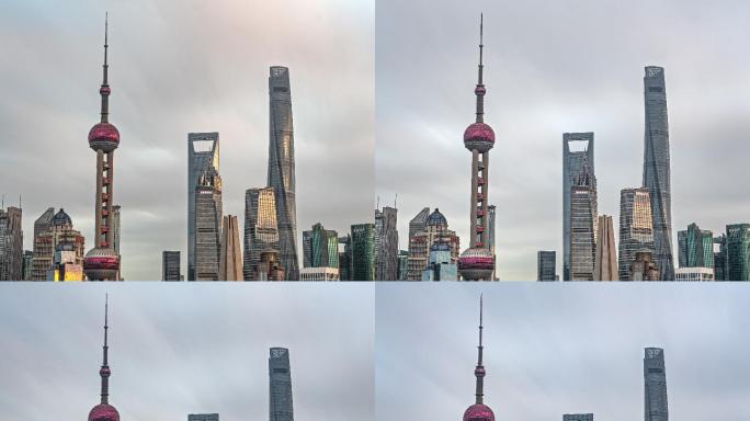 上海陆家嘴延时