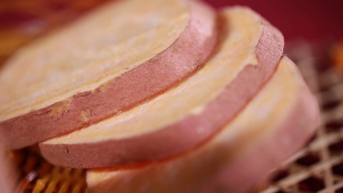【镜头合集】渗出红薯淀粉的红薯地瓜白薯