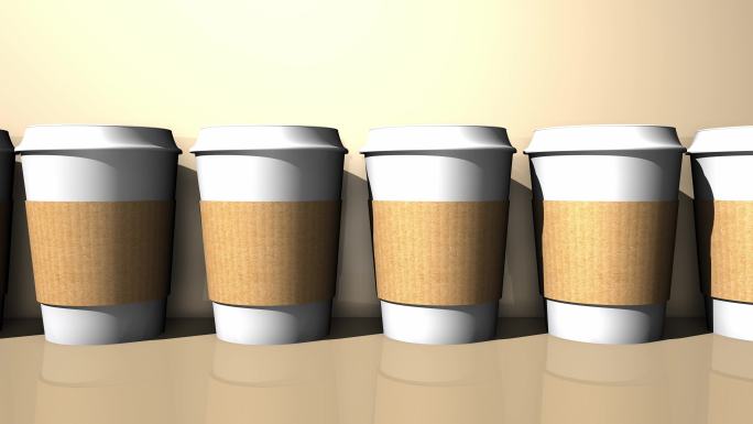 咖啡消费量增加展示奶茶店酒水