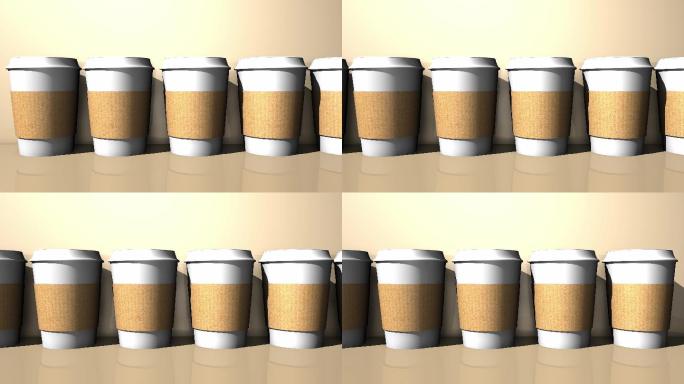 咖啡消费量增加展示奶茶店酒水