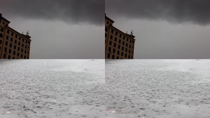 雷电，下雨