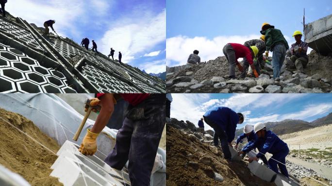 川藏铁路修建 劳动人民 基建 修路 工人