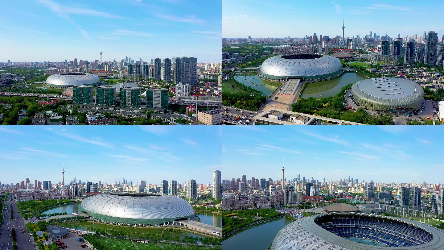 天津奥林匹克 奥体中心时代奥城水滴体育场