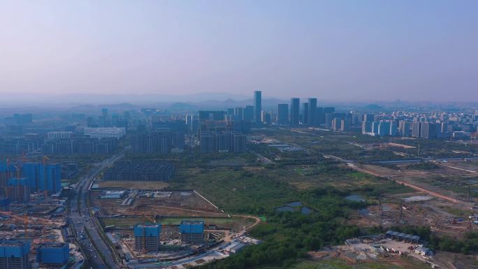建设中的杭州未来科技城