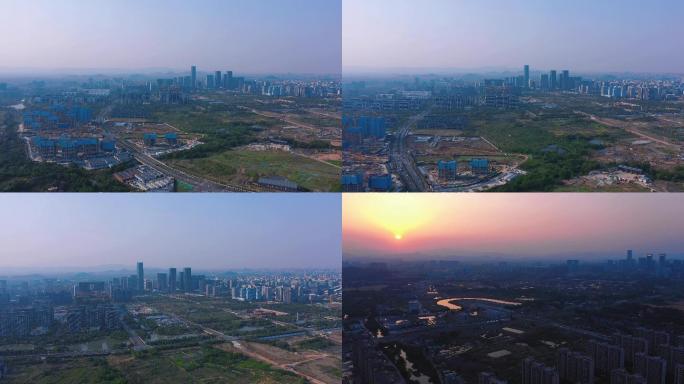 建设中的杭州未来科技城