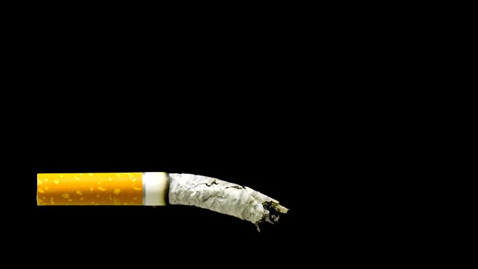 香烟燃烧-停止吸烟有害健康