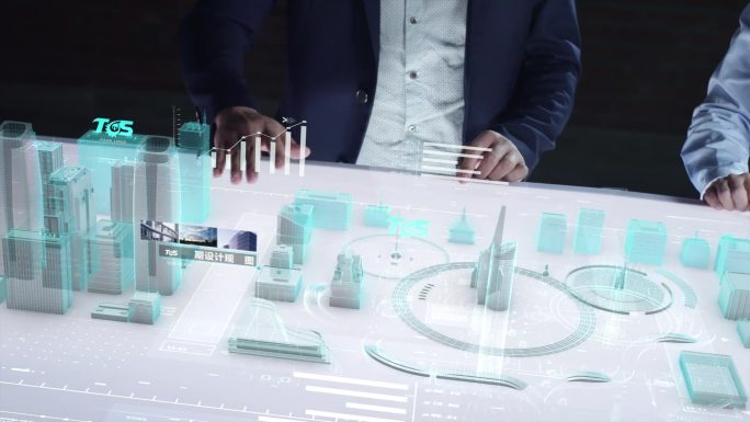 原创e3d科技规划图未来城市版