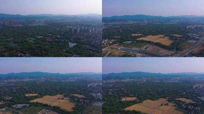 杭州未来科技城闲林和睦水乡湿地
