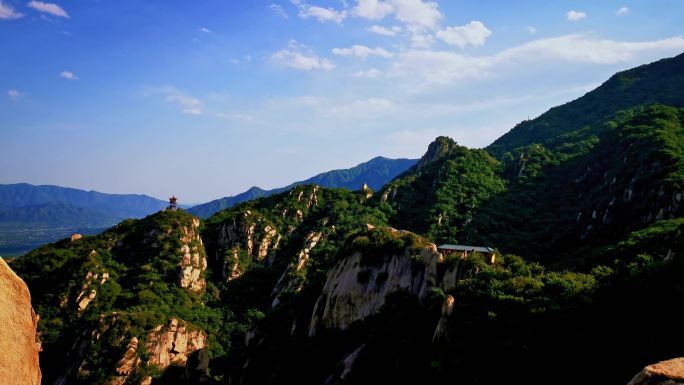 [4K]延时素材.北京凤凰岭夏日云影