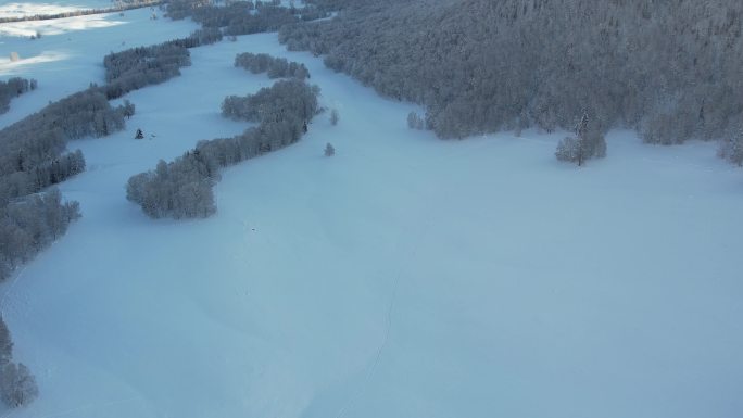 新疆阿勒泰禾木雪景