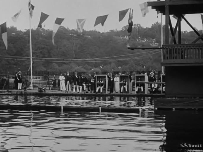 百年前运动赛事 跳水比赛