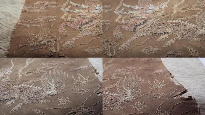 明清纺织工艺丝织品服装布料 (1)~1