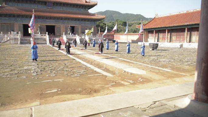 清东陵祭祀情景再现1