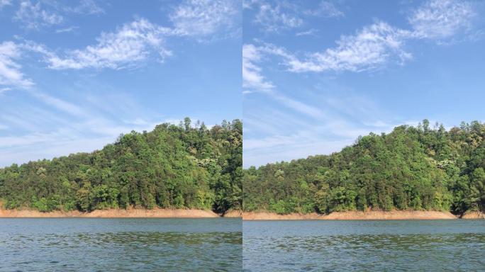 竖版  山水 湖景 山水  蓝天  风光