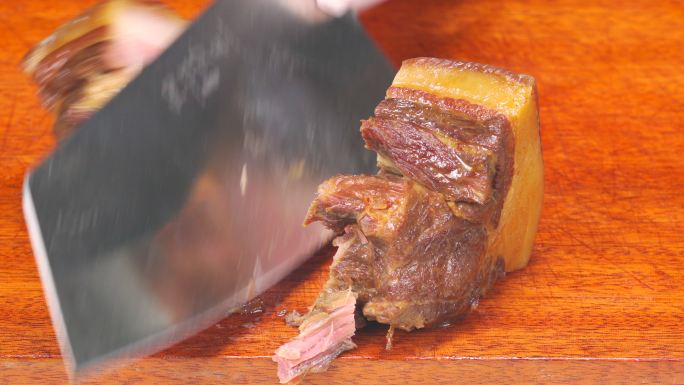 卤肉 剁肉 猪肉 酱肉 4K
