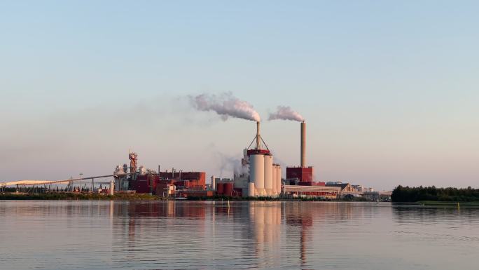 造纸厂环境污染源能源煤电火电厂