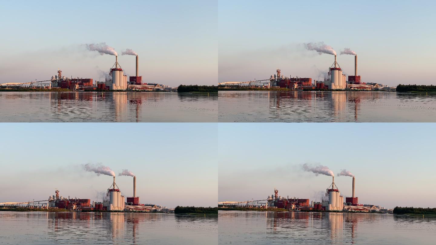 造纸厂环境污染源能源煤电火电厂