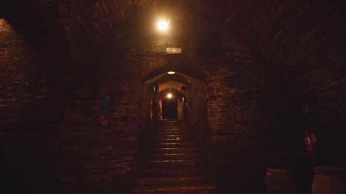 【4K原创】意大利城堡地窖葡萄酒窖5