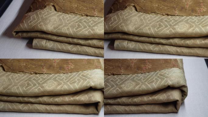 明清纺织工艺丝织品服装布料 (6)~1