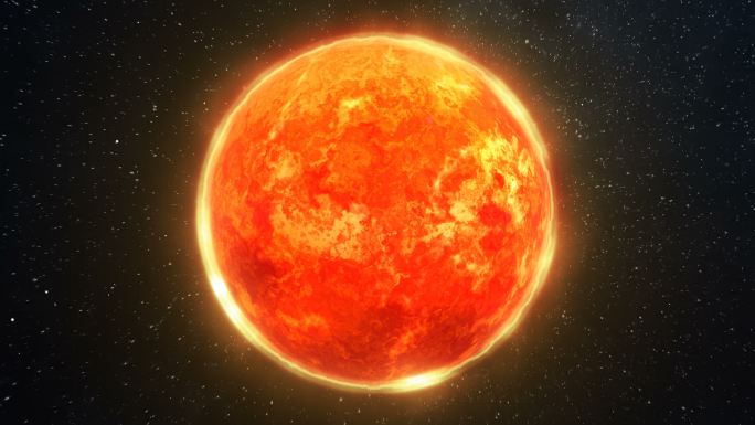 太阳表面与太阳系球体宇宙星河