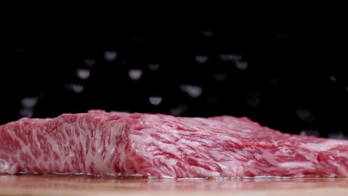 雪花牛肉烤肉高清素材