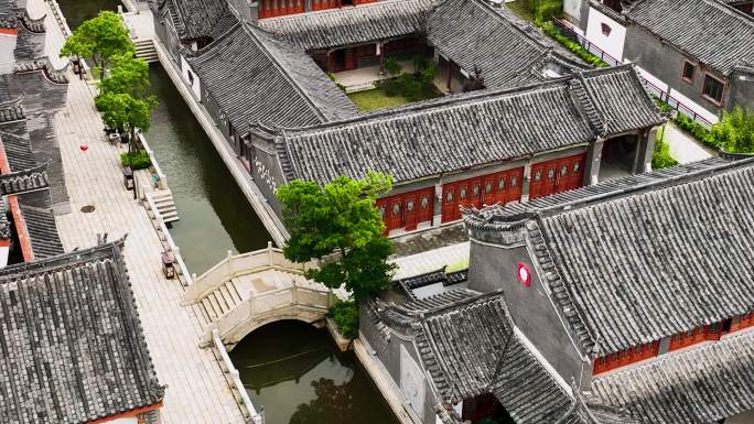 4K航拍福建平潭海坛古城