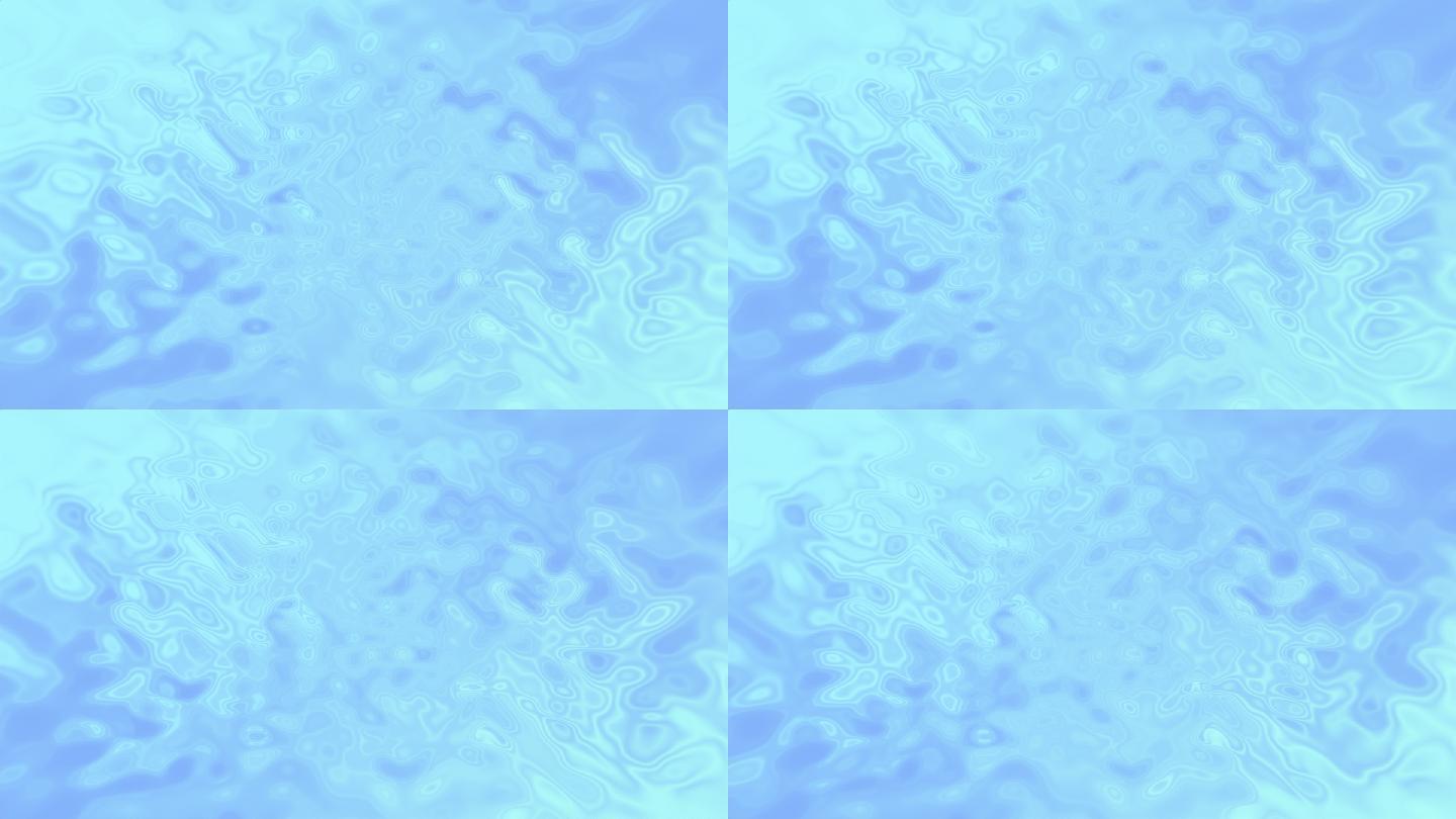 4K抽象浅蓝色冰冻冰和玻璃效果背景库存视频循环图像
