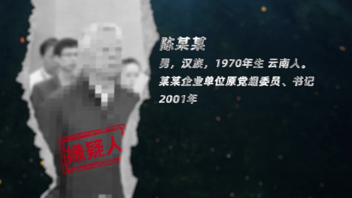 反腐 警示 纪委嫌疑人介绍 C20