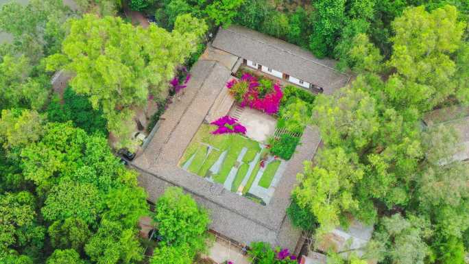 中国传统建筑园林庭院古建筑