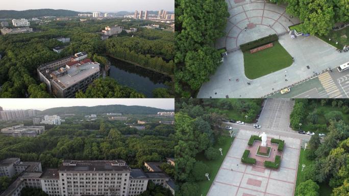 华中科技大学4k航拍视频素材