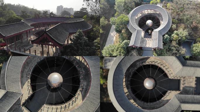 广东惠州中海汤泉“时光隧道”航拍