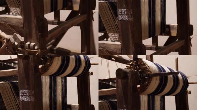 老式织布机纺车梭子线轴 (5)~1