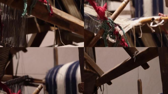 老式织布机纺车梭子线轴 (6)~1
